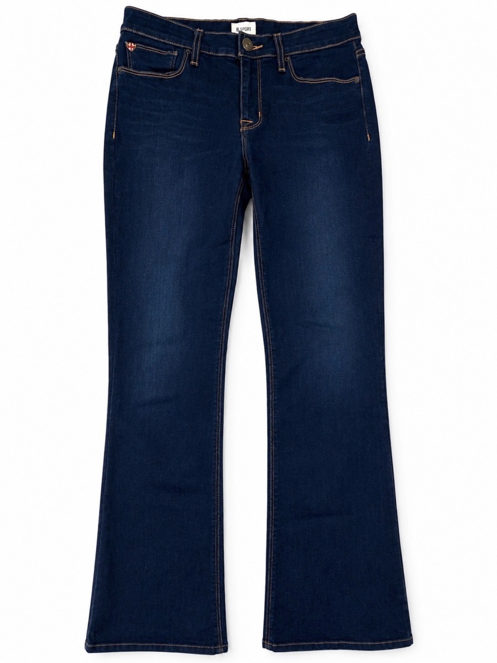 Hudson Jeans Women’s Size 29 Dark Wash Bootcut Stretch Denim Mid Rise Made in Me